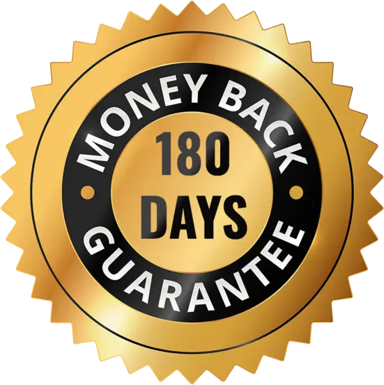 Honey Vital 60-day money-back guarantee seal